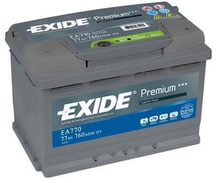 Batería (de coche) EXIDE 77.0 - ref. EA770